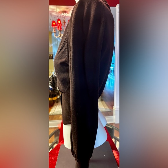 MODA INTERNATIONAL SWEATER/CARDIGAN- BROWN- SIZE S - Picture 2 of 6